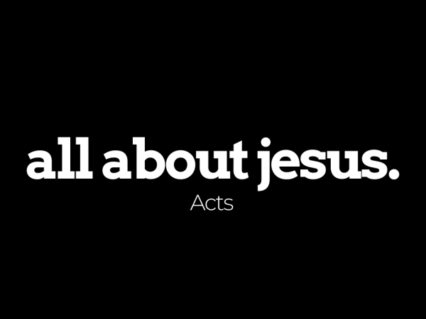 All about Jesus - Talk 1 - Acts 2:14-41 Image