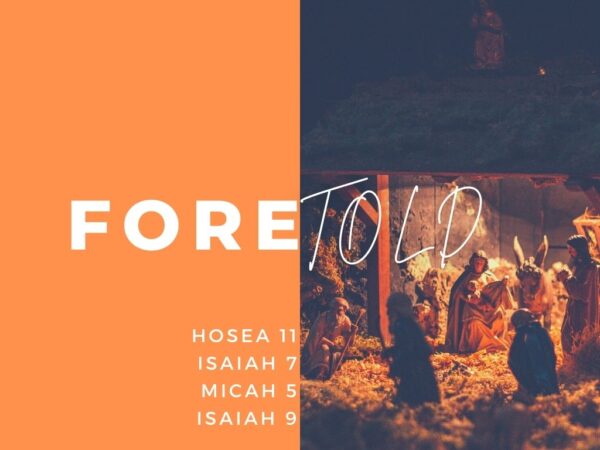 Foretold - Talk 1 - Hosea 11:1-11 Image
