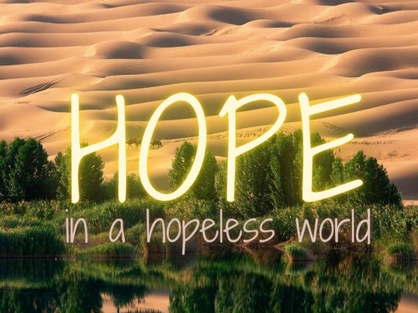 Hope in a hopeless world - Talk 2 - Matthew 1:18-25 Image